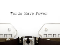 Words Have Power Typewriter
