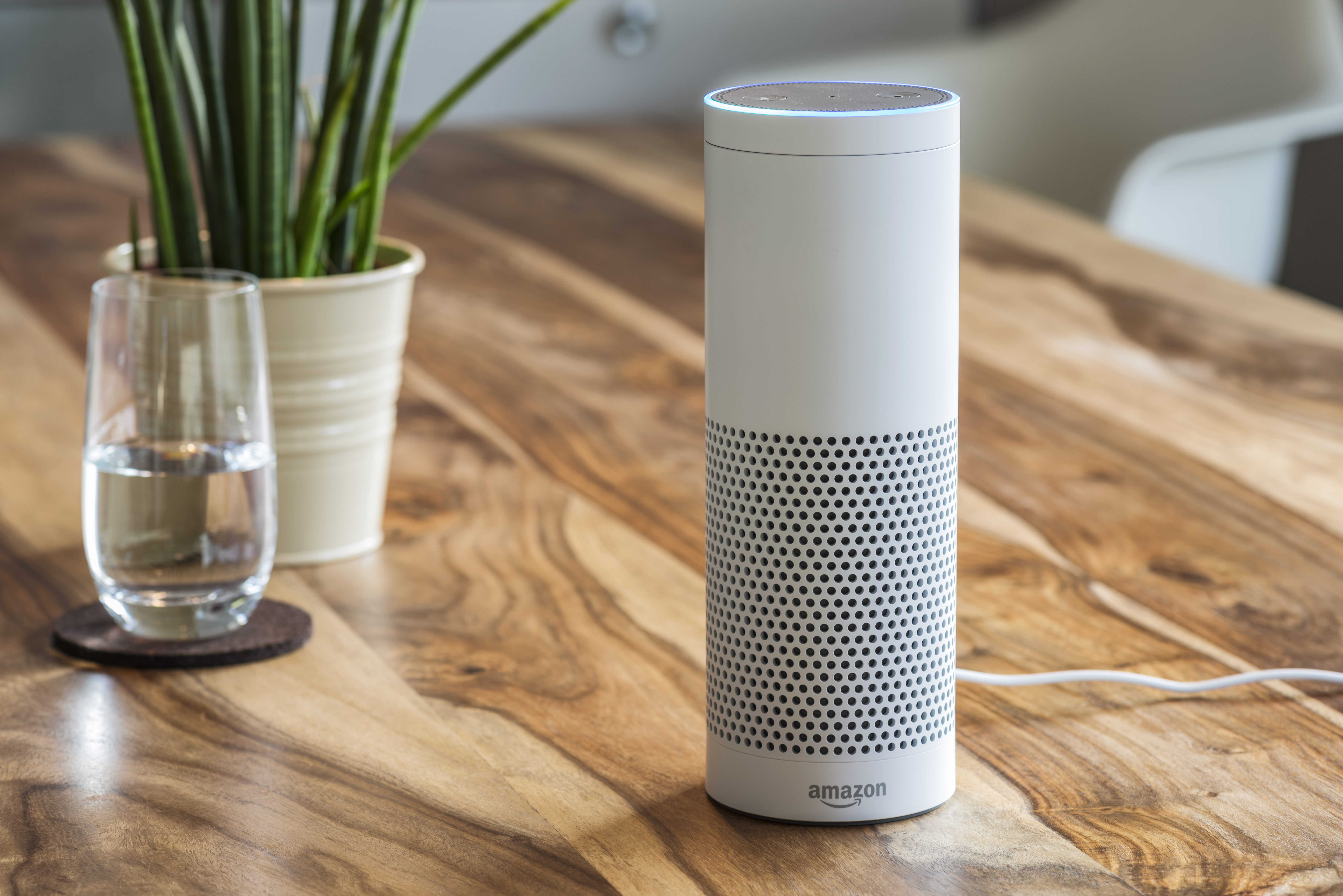 Amazon Echo, the voice recognition streaming device from Amazon