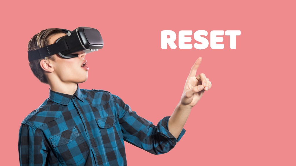 young-man-with-vr-headset-on-pink-background-picture-2