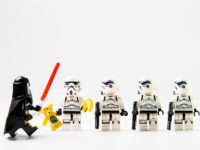 Star Wars movie : Stomtrooper standing in line