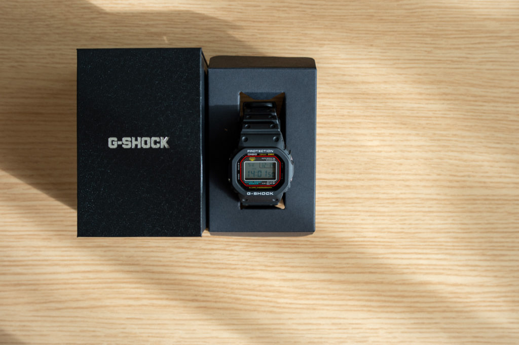 初代復刻モデルG-SHOCK（DW-5000R）の画像