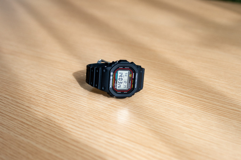 長く愛用できると革新しているG-SHOCKの画像．